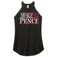 Vintage Mike Pence 2024 Women's Perfect Tri Rocker Tank