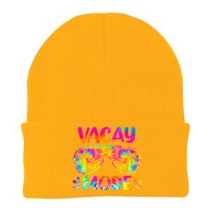 Vacay Mode Palm Tree Beach Vacation Summer Getaway Holiday Great Gift Knit Cap Winter Beanie