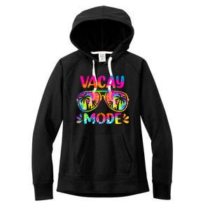 Vacay Mode Palm Tree Beach Vacation Summer Getaway Holiday Great Gift Women's Fleece Hoodie