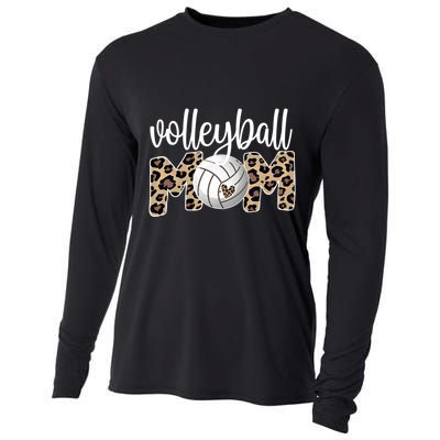 Volleyball Mom Proud Mother Of A Volleyball Player Mom Funny Gift Cooling Performance Long Sleeve Crew