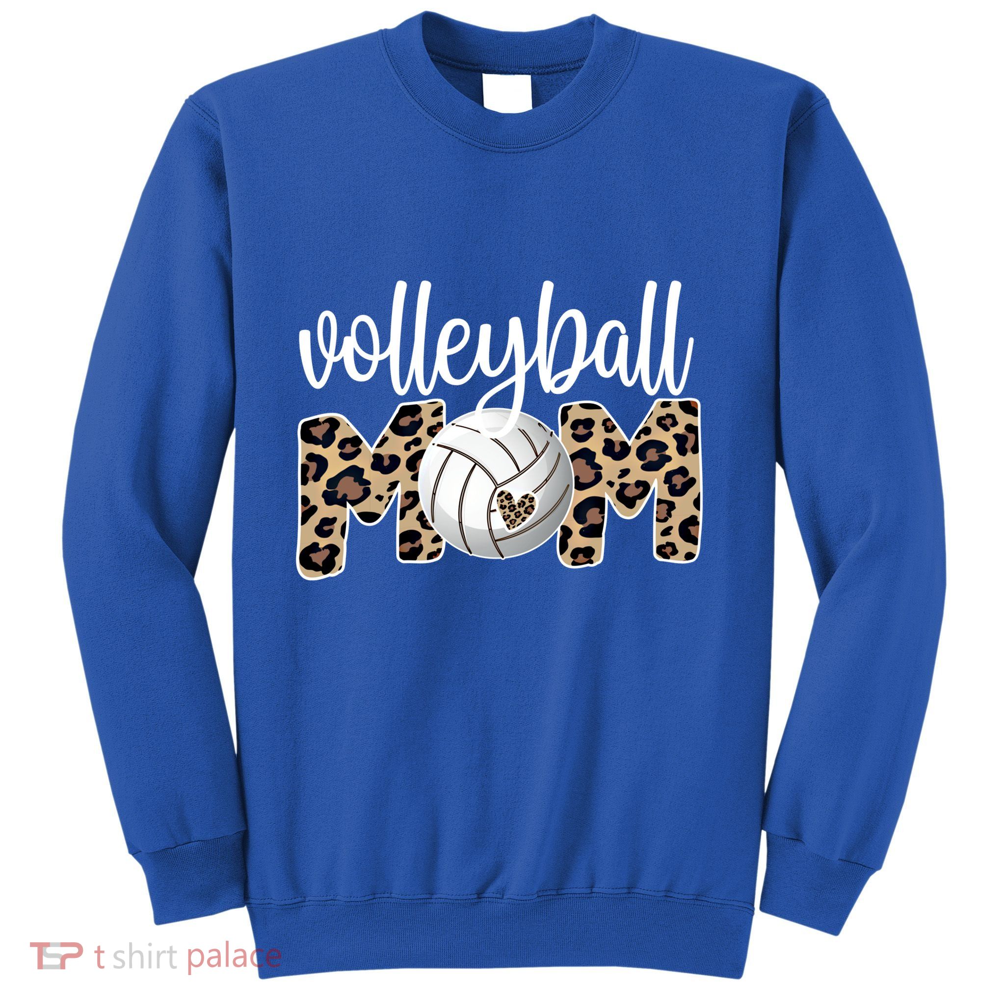Volleyball Mom Proud Mother Of A Volleyball Player Mom Funny Gift Sweatshirt