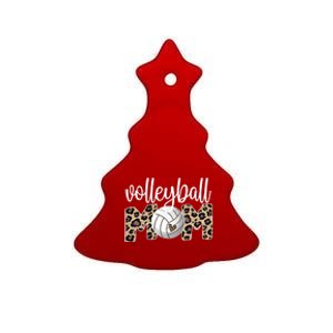 Volleyball Mom Proud Mother Of A Volleyball Player Mom Funny Gift Ceramic Tree Ornament