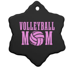 Volleyball Mom Proud Volleyball Daughter Fan Gift Ceramic Star Ornament