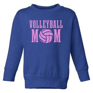 Volleyball Mom Proud Volleyball Daughter Fan Gift Toddler Sweatshirt