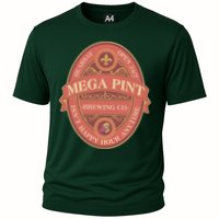 Vintage Mega Pint Hearsay Open 24 7 Brewing Co Alcohol Label Performance Shirt