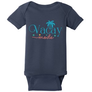 Vacay Mode Palm Tree Clipart Baby Bodysuit