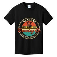 Vintage Mega Pint Brewing Co Happy Hour Anytime Hearsay Kids T-Shirt