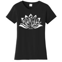 Vote Madam President Harris Kamala 2024 Lotus Flower Women's T-Shirt