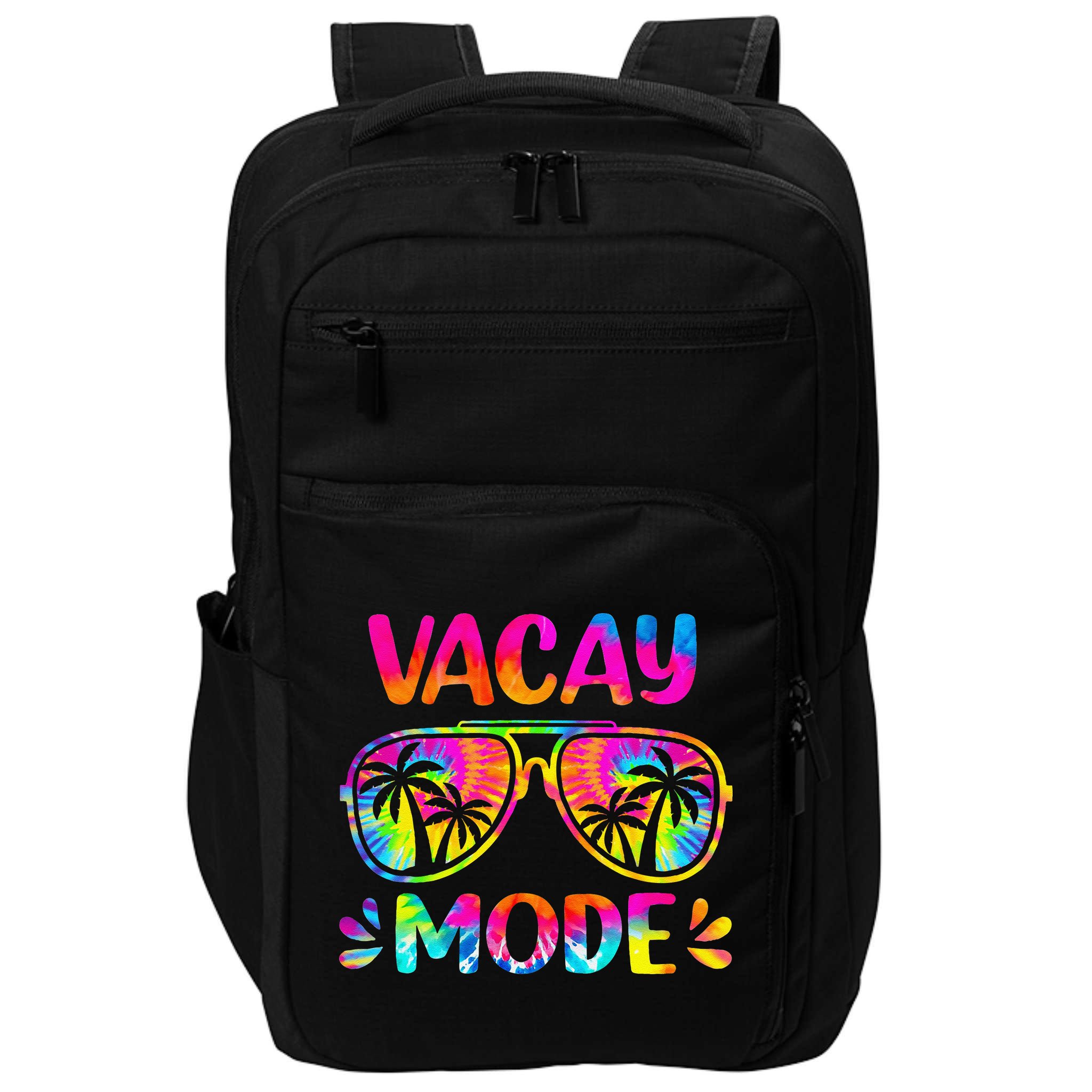 Vacay Mode Palm Tree Beach Vacation Summer Getaway Holiday Impact Tech Backpack