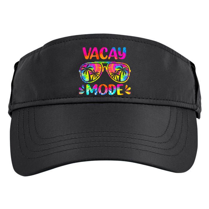Vacay Mode Palm Tree Beach Vacation Summer Getaway Holiday Adult Drive Performance Visor