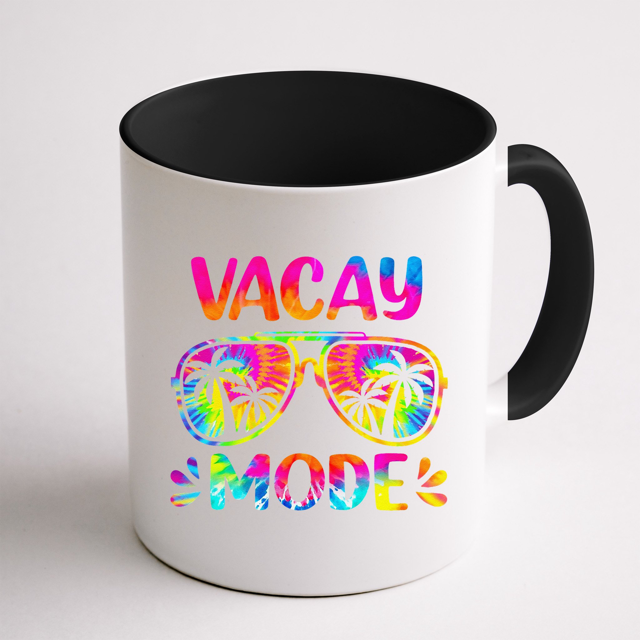 Vacay Mode Palm Tree Beach Vacation Summer Getaway Holiday Mug