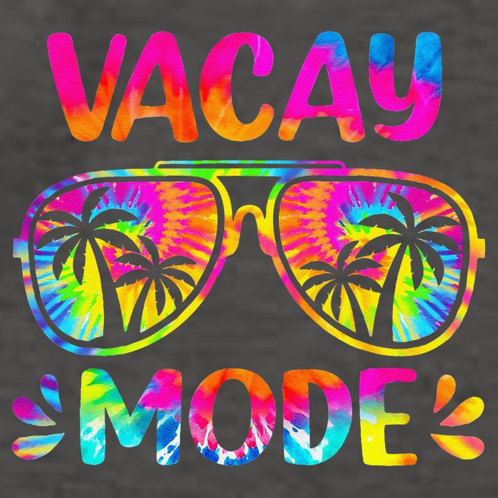 Vacay Mode Palm Tree Beach Vacation Summer Getaway Holiday Vector Backpack