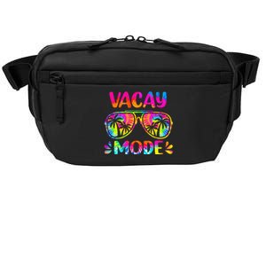 Vacay Mode Palm Tree Beach Vacation Summer Getaway Holiday Crossbody Pack