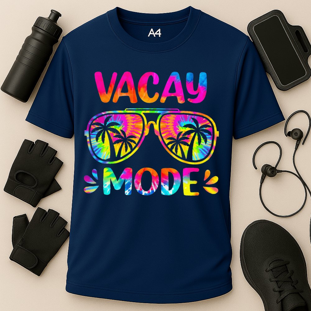 Vacay Mode Palm Tree Beach Vacation Summer Getaway Holiday Performance Shirt