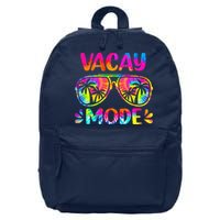 Vacay Mode Palm Tree Beach Vacation Summer Getaway Holiday 16 in Basic Backpack