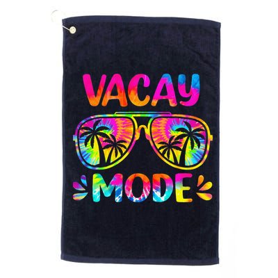 Vacay Mode Palm Tree Beach Vacation Summer Getaway Holiday Golf Towel