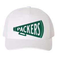 Vintage Megaphone Packers Yupoong Adult 5-Panel Trucker Hat