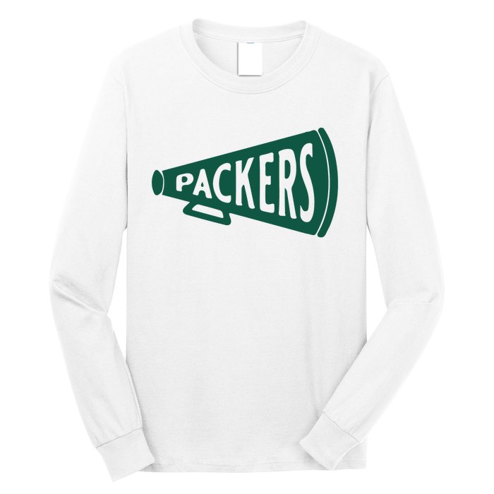 Vintage Megaphone Packers Long Sleeve Shirt