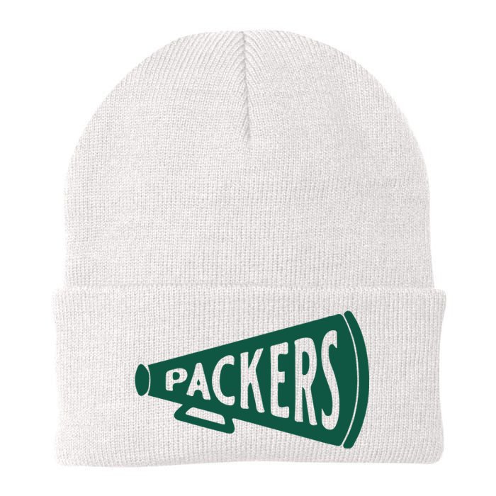 Vintage Megaphone Packers Knit Cap Winter Beanie