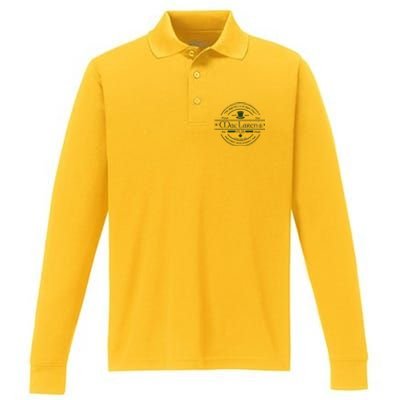 Vintage McclarenS Pub From How I Met Your Mother Performance Long Sleeve Polo