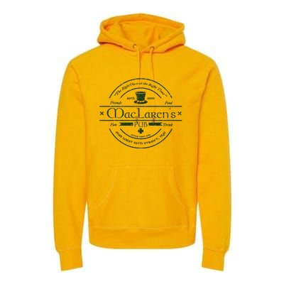 Vintage McclarenS Pub From How I Met Your Mother Premium Hoodie