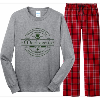 Vintage McclarenS Pub From How I Met Your Mother Long Sleeve Pajama Set