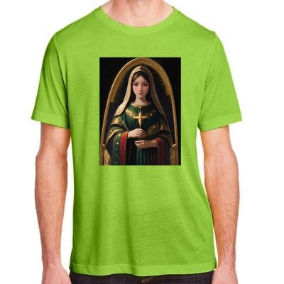 Virgin Mary Roman Catholic Christmas Vintage Adult ChromaSoft Performance T-Shirt