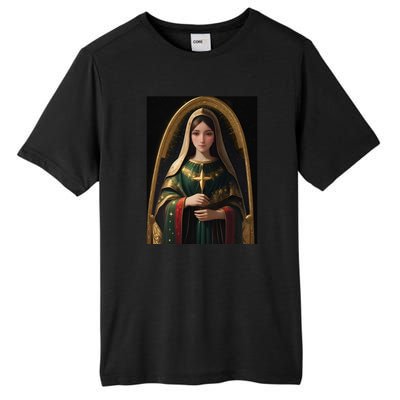 Virgin Mary Roman Catholic Christmas Vintage Tall Fusion ChromaSoft Performance T-Shirt