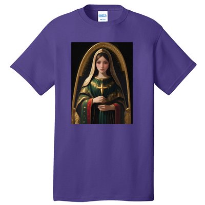 Virgin Mary Roman Catholic Christmas Vintage Tall T-Shirt