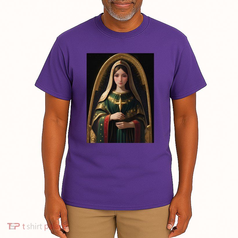 Virgin Mary Roman Catholic Christmas Vintage Tall T-Shirt