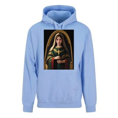 Virgin Mary Roman Catholic Christmas Vintage Unisex Surf Hoodie