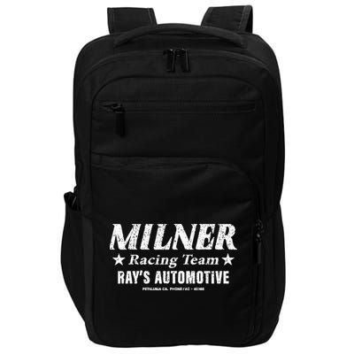 Vintage Milner Racing Team 1964 Impact Tech Backpack
