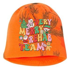 Verry Merry Rehab Team Pt Ot Slp Therapy Team Christmas Kati - Camo Knit Beanie