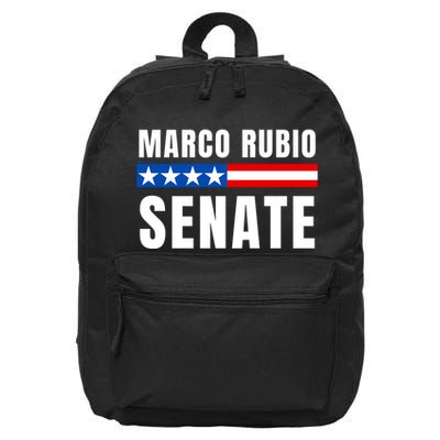 Vote Marco Rubio Florida Senator Reelect Marco Rubio 16 in Basic Backpack