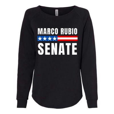 Vote Marco Rubio Florida Senator Reelect Marco Rubio Womens California Wash Sweatshirt