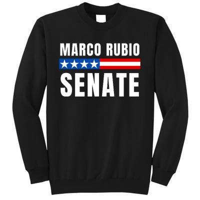 Vote Marco Rubio Florida Senator Reelect Marco Rubio Tall Sweatshirt