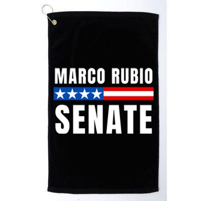 Vote Marco Rubio Florida Senator Reelect Marco Rubio Platinum Collection Golf Towel