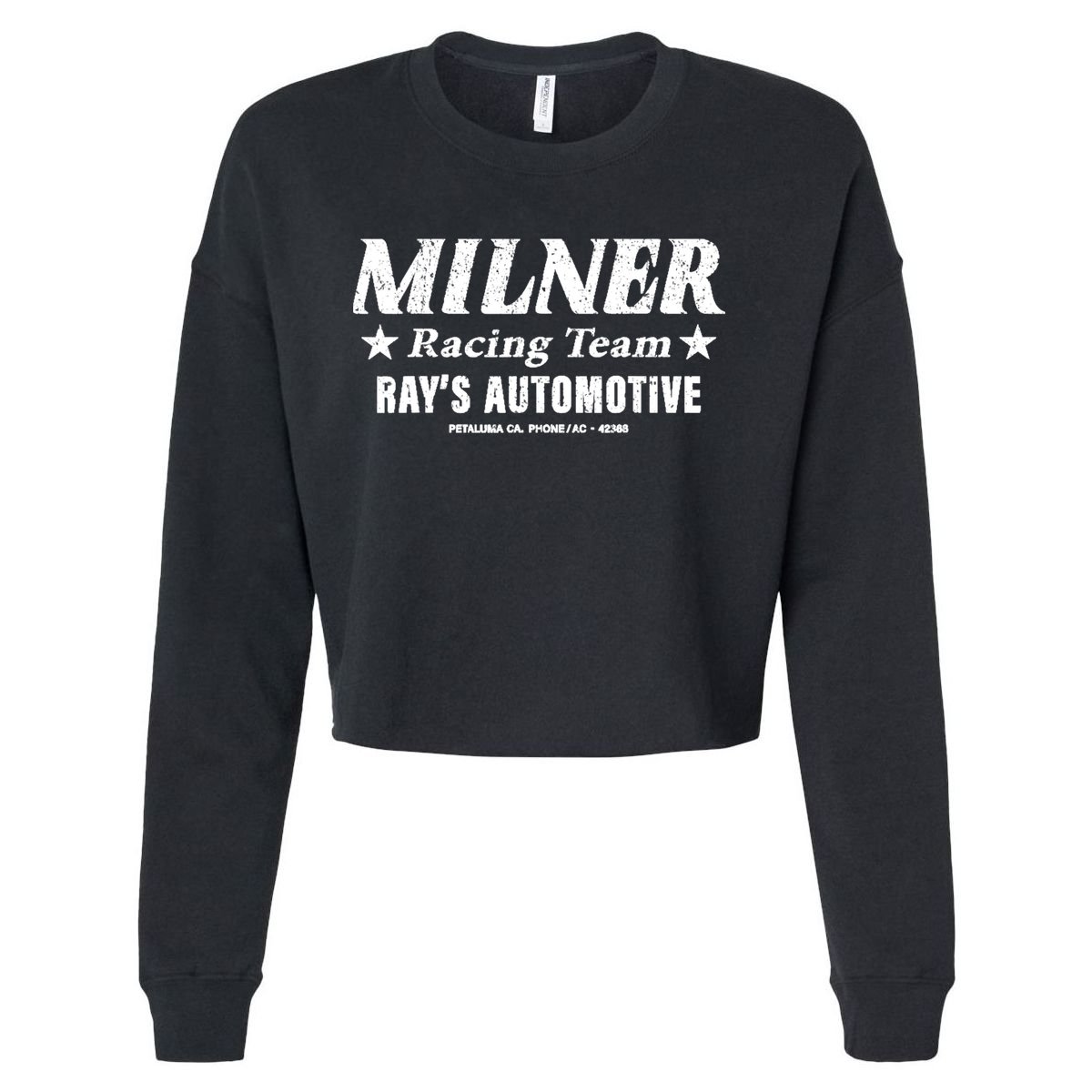 Vintage Milner Racing Team 1964 Cropped Pullover Crew
