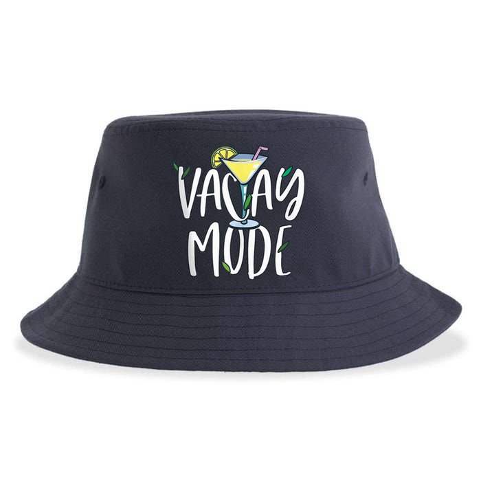 Vacay Mode Shirt Wo Vacation Outfit Cocktail Lover Sustainable Bucket Hat