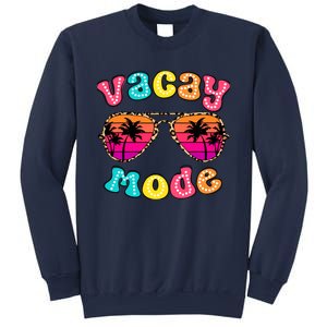 Vacay Mode Summer Vibes Sunglasses Retro Cute Girl Sweatshirt