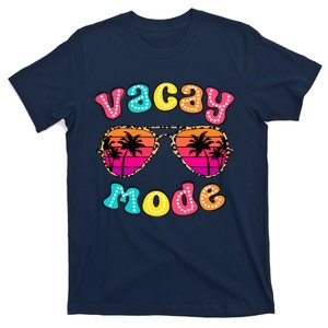 Vacay Mode Summer Vibes Sunglasses Retro Cute Girl T-Shirt