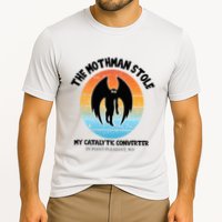 Vintage Mothman Stole My Catalytic Converter Mothman Cryptid Performance Shirt