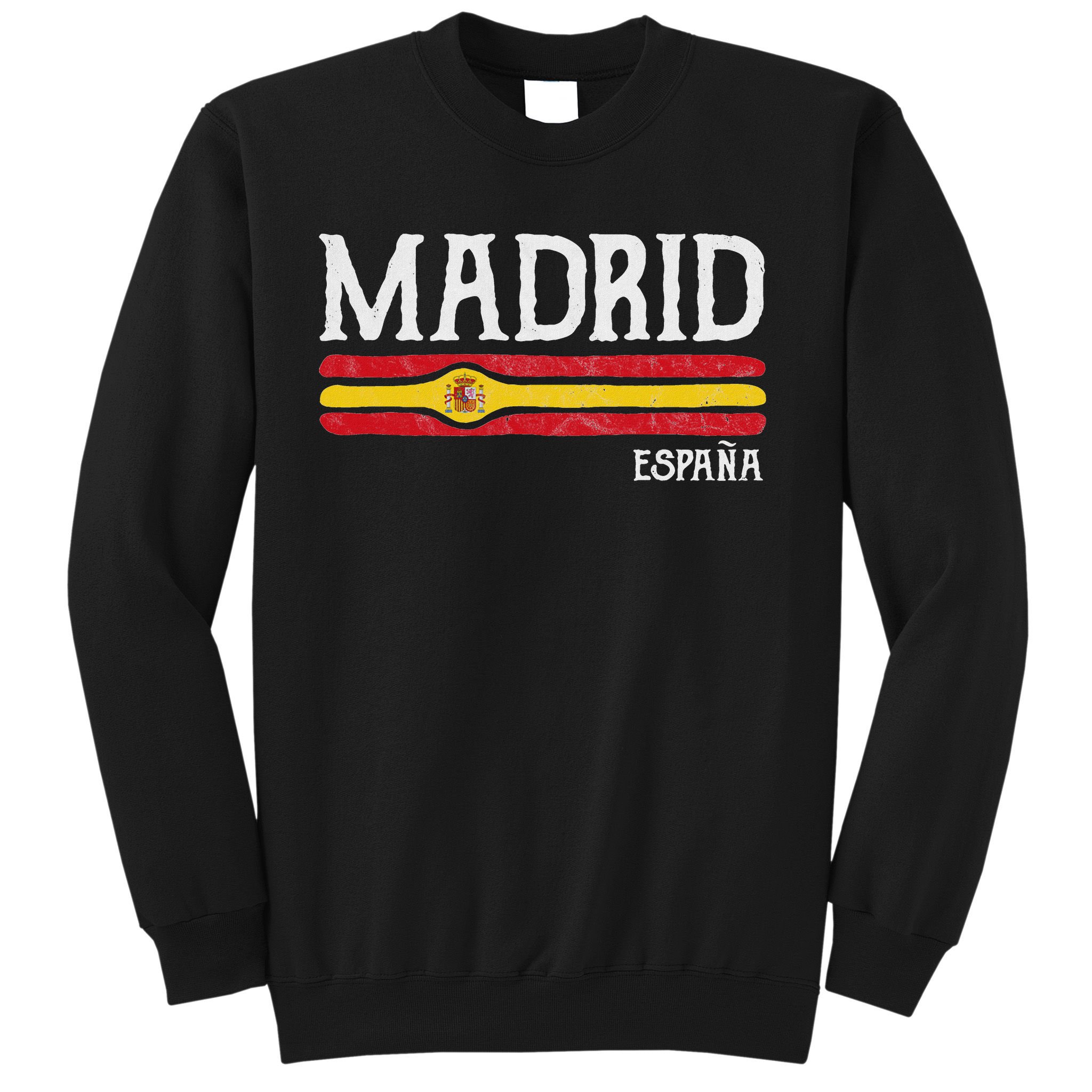 Vintage Madrid Spain Souvenir Espana Gift Sweatshirt