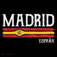 Vintage Madrid Spain Souvenir Espana Gift T-Shirt