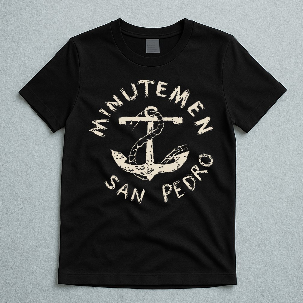 Vintage Minutemens San Pedro California In 1980 American T-Shirt