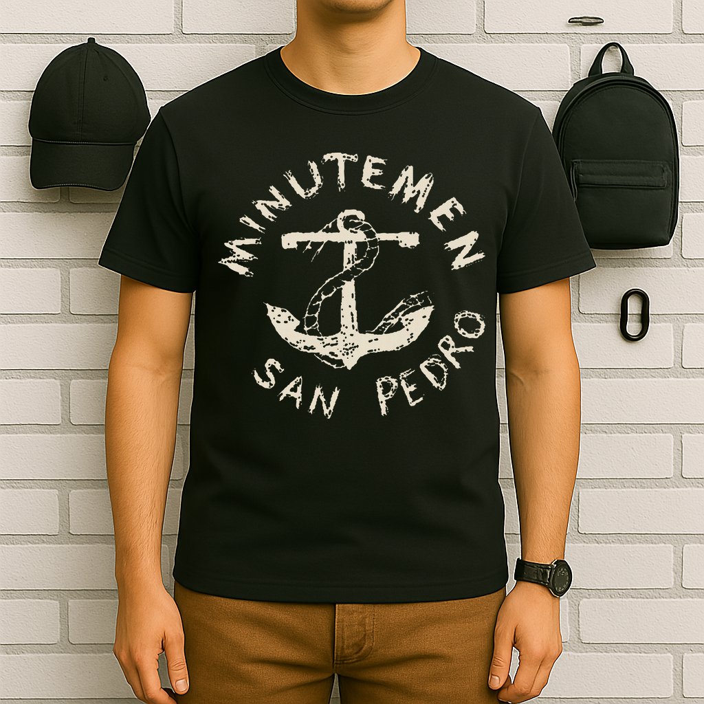 Vintage Minutemens San Pedro California In 1980 American T-Shirt