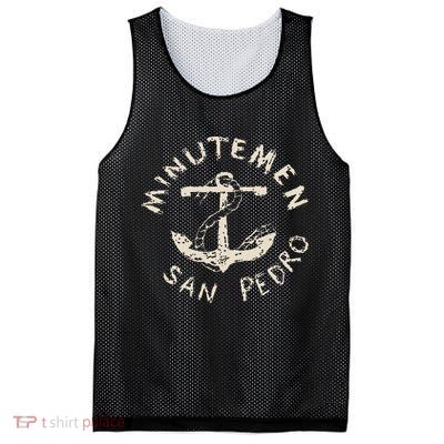 Vintage Minutemens San Pedro California In 1980 American Mesh Reversible Basketball Jersey Tank