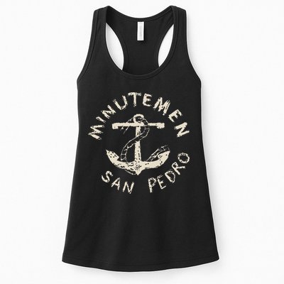 Vintage Minutemens San Pedro California In 1980 American Womens Tank Top