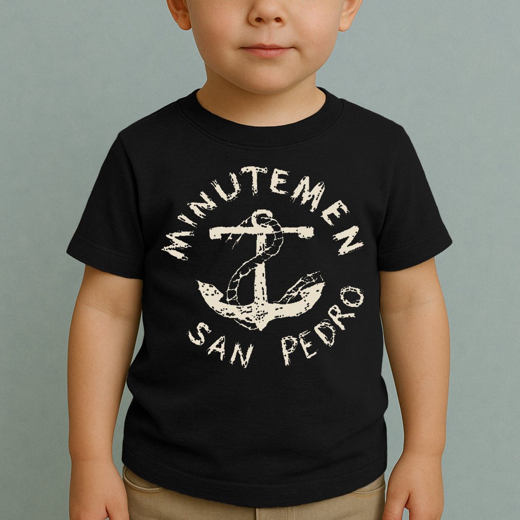 Vintage Minutemens San Pedro California In 1980 American Toddler T-Shirt