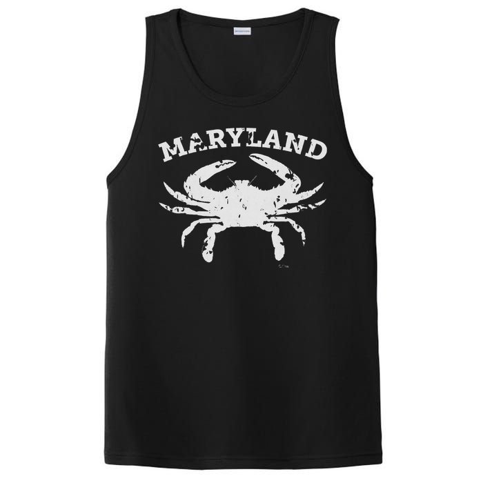 Vintage Maryland State Blue Crab PosiCharge Competitor Tank